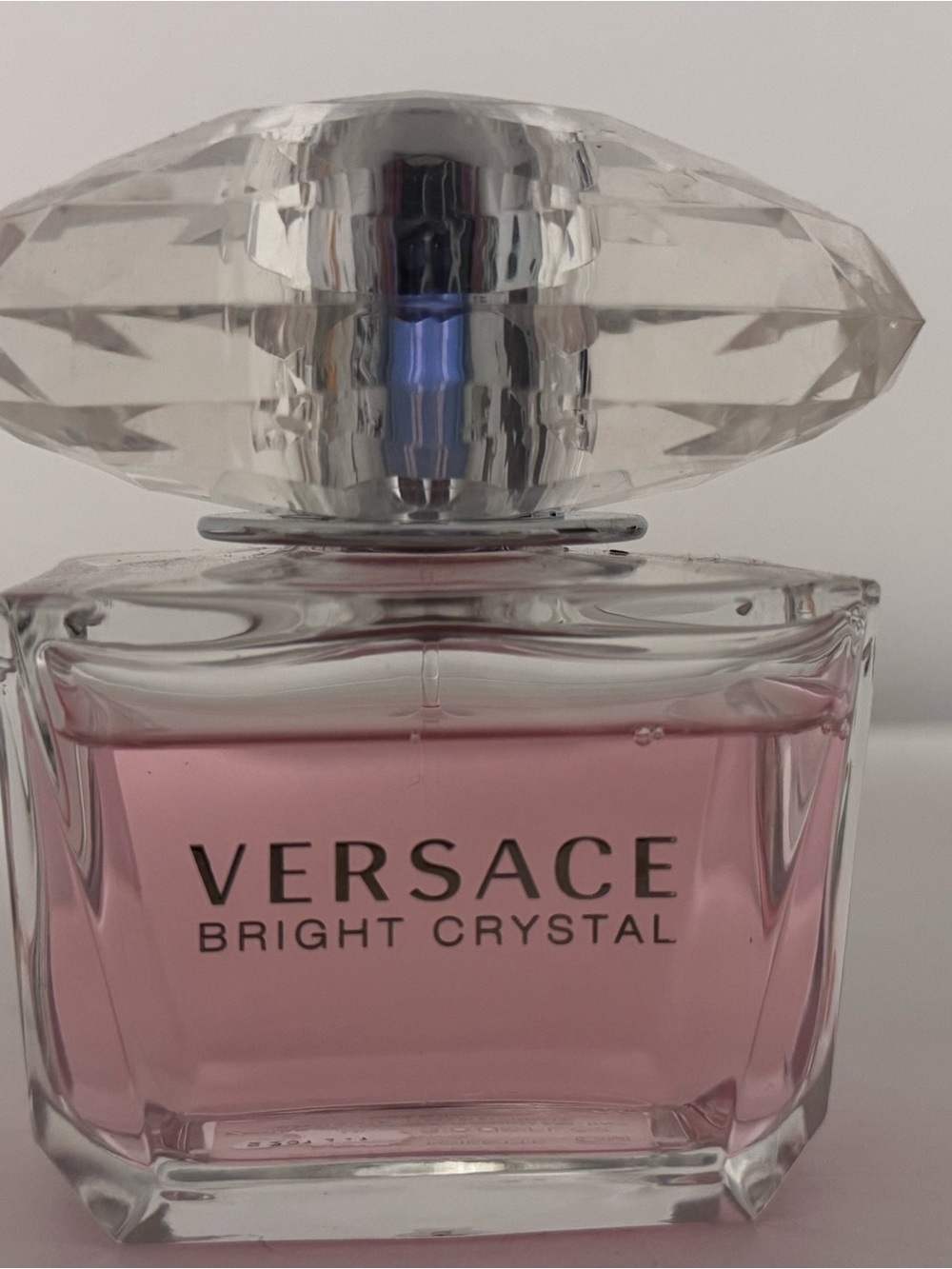 Versace Bright Crystal Eau de Toilette Lightly Used Perfume 3oz